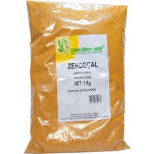 Erdo Ticaret Zerdeçal Kökü Doğal Öğütülmüş 1000 gr Paket