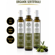 green Amour  Soğuk Sıkım 0,26 Asit Zeytinyağı Avantaj Paketi 250 ml*3 Adet