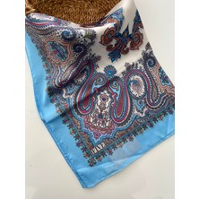 Five Scarf Nakış Desen Vual Ipek Şal