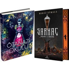 Ephesus Yayınları Ötanazi Okulu 2 Ciltli ve Sarkaç 3 Hüküm ve Düğüm Ciltli Yan Boyamalı (Maral Atmaca) 2li Set