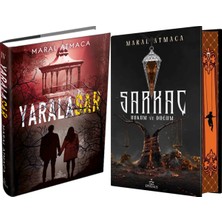 Ephesus Yayınları Yaralasar 4 Ciltli ve Sarkaç 3 Hüküm ve Düğüm Ciltli Yan Boyamalı (Maral Atmaca) 2li Set