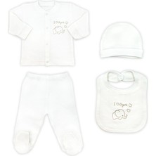 Sema Baby Organic  5 Parça Hastane Çıkışı Zıbın Seti