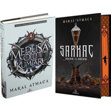 Ephesus Yayınları Medusanın Ölü Kumları 4 Ciltli ve Sarkaç 3 Hüküm ve Düğüm Ciltli Yan Boyamalı (Maral Atmaca) 2li Set