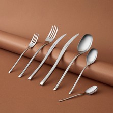 Karaca Dora 316+ Çelik 84 Parça 12 Kişilik Premium Çatal Kaşık Bıçak Seti Kutulu