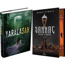 Ephesus Yayınları Yaralasar 2 Ciltli ve Sarkaç 3 Hüküm ve Düğüm Ciltli Yan Boyamalı (Maral Atmaca) 2li Set
