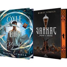 Ephesus Yayınları Öyle Bir Uğradım 2 Yan Boyamalı Ciltli ve Sarkaç 3 Hüküm ve Düğüm Ciltli Yan Boyamalı (Maral Atmaca) 2li Set