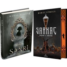 Ephesus Yayınları Saka ve Sanrı 2 Ciltli ve Sarkaç 3 Hüküm ve Düğüm Ciltli Yan Boyamalı (Maral Atmaca) 2li Set