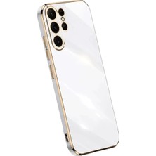 Verto Newface Samsung Galaxy S24 Ultra Kılıf Volet Silikon - Beyaz