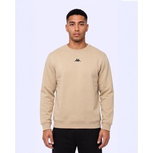 Kappa Carlo Erkek Bej Sweatshirt