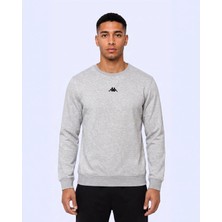 Kappa Carlo Erkek Gri Sweatshirt