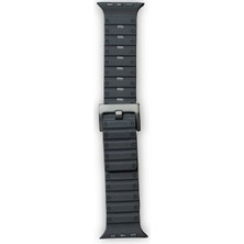 Verto Newface Apple Watch 42MM Magnus Mıknatıslı Silikon Kordon - Siyah
