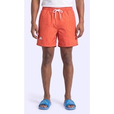 Kappa Logo Blake Short Erkek Koyu Turuncu Regular Mayo