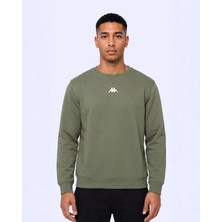 Kappa Carlo Erkek Haki Sweatshirt