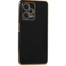 Verto Newface Xiaomi Redmi Note 12 Pro Plus Kılıf Volet Silikon - Siyah