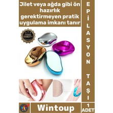 Wintoup #epilasyon Kristal Nano Teknoloji Acısız Pratik Tüy Alıcı Cilt Peeling Etkili Modern Epilasyon Taşı