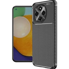 Verto Newface Tecno Spark 30 Pro Kılıf Auto Focus Karbon Kapak - Siyah