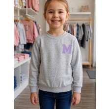 Ela Mevsimlik Kız Çocuk Sweatshirt