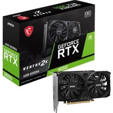 MSI Msı RTX3050 6gb Ventus 2x E 6g Oc Gddr6 96BIT HDMI DVI Dp Pcıe 16X V4.0