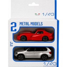 NW NessiWorld 1:43 Street Fire Çiftli Arabalar 2'li Set