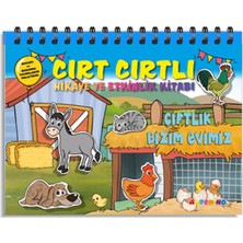 Artenino Çiftlik Bizim Evimiz - Cırt Cırtlı Hikaye ve Aktivite Kitap Serisi