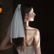 Bba New Trend Duvak,fiyonk Gelin Duvak Gelip Kep Vualet Gelin Kep,nikah Şapkası Vualet
