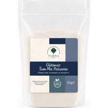 Yumna Organik Yumna Foods Glutensiz Tam Mix Patisserie (Pasta, Kek, Kurabiye Un Karışımı) (500GR)