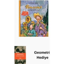 Altın Kitaplar Vincent ve Ayçiçekleri - Ünlü Sanatçılar ve Onl... + Geometri Hediye