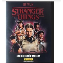 Panini Stranger Things One Last Strange Adventure Çıkartma Albümü ve Sticker Paketi