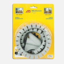 Mutlusan Kablo Toplayıcı Set 22 mm (6'li Paket)