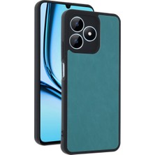 Ozkr Store Realme Note 50 4g Kılıf Aras Deri Kapak - Açık Yeşil