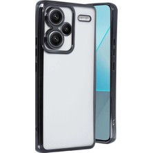 Ozkr Store Xiaomi Redmi Note 13 Pro Plus Kılıf Razer Lensli Silikon - Siyah