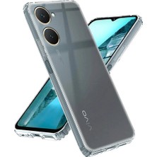 Ozkr Store Vivo Y18 Kılıf Lüx Şeffaf Silikon