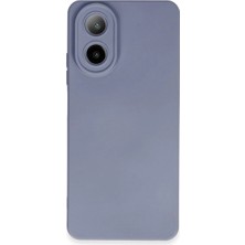 Ozkr Store Oppo A38 Kılıf Nano Içi Kadife Silikon - Gri