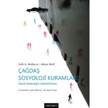 Doğu Batı Yayınları Çağdaş Sosyoloji Kuramları