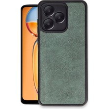 Ozkr Store Realme Note 50 4g Kılıf Aras Deri Kapak - Koyu Yeşil