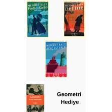 İş Bankası Kültür Yayınları Mehmet Rauf 3 Kitap Seti + Geometri Hediye