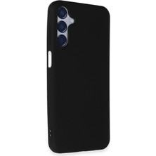Ozkr Store Samsung Galaxy M15 Kılıf First Silikon - Siyah