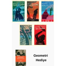 İş Bankası Kültür Yayınları Mehmet Rauf 5 Kitap Seti + Geometri Hediye