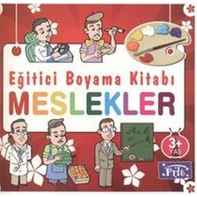 Parıltı Yayınları Eğitici Boyama Kitabı - Meslekler
