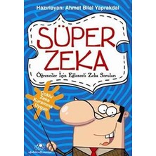 Uğurböceği Yayınları Süper Zeka 1: Öğrenciler Için Eğlenceli Zeka Soruları