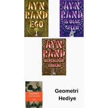 Pegasus Ayn Rand 3 Kitap Seti + Geometri Hediye