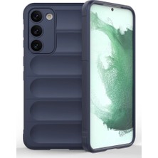 Ozkr Store Samsung Galaxy S23 Plus Kılıf Optimum Silikon - Lacivert
