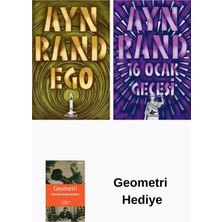 Pegasus Ayn Rand 2 Kitap Seti + Geometri Hediye