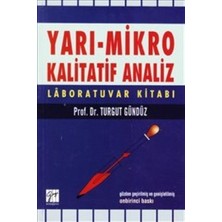 Gazi Kitabevi Yarı - Mikro Kalitatif Analiz