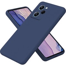 Ozkr Store Xiaomi Poco X5 Pro 5g Nano Içi Kadife Silikon - Lacivert