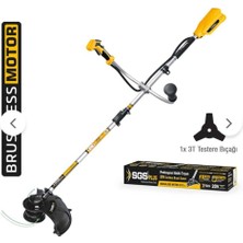 Sgs 5335B Tırpan Seti 20 Volt 4.0AH 90DK Hızlı Şarj / 2 Kademeli Hız Ayarı Solo Makıne