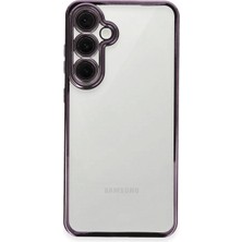 Ozkr Store Samsung Galaxy S24 Fe Kılıf Razer Lensli Silikon - Mor