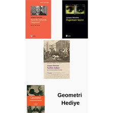 Metis Yayınları Jacques Ranciere 3 Kitap Seti + Geometri Hediye