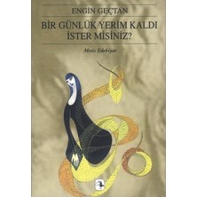 Metis Yayınları Bir Günlük Yerim Kaldı Ister Misiniz?
