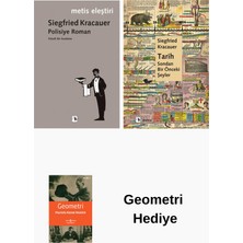 Metis Yayınları Siegfried Kracauer 2 Kitap Seti + Geometri Hediye